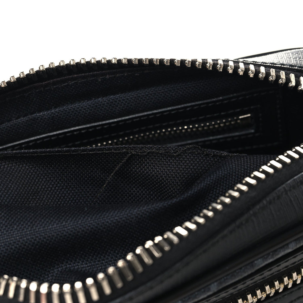 Soft GG Supreme Monogram Web Belt Bag Black Grey
