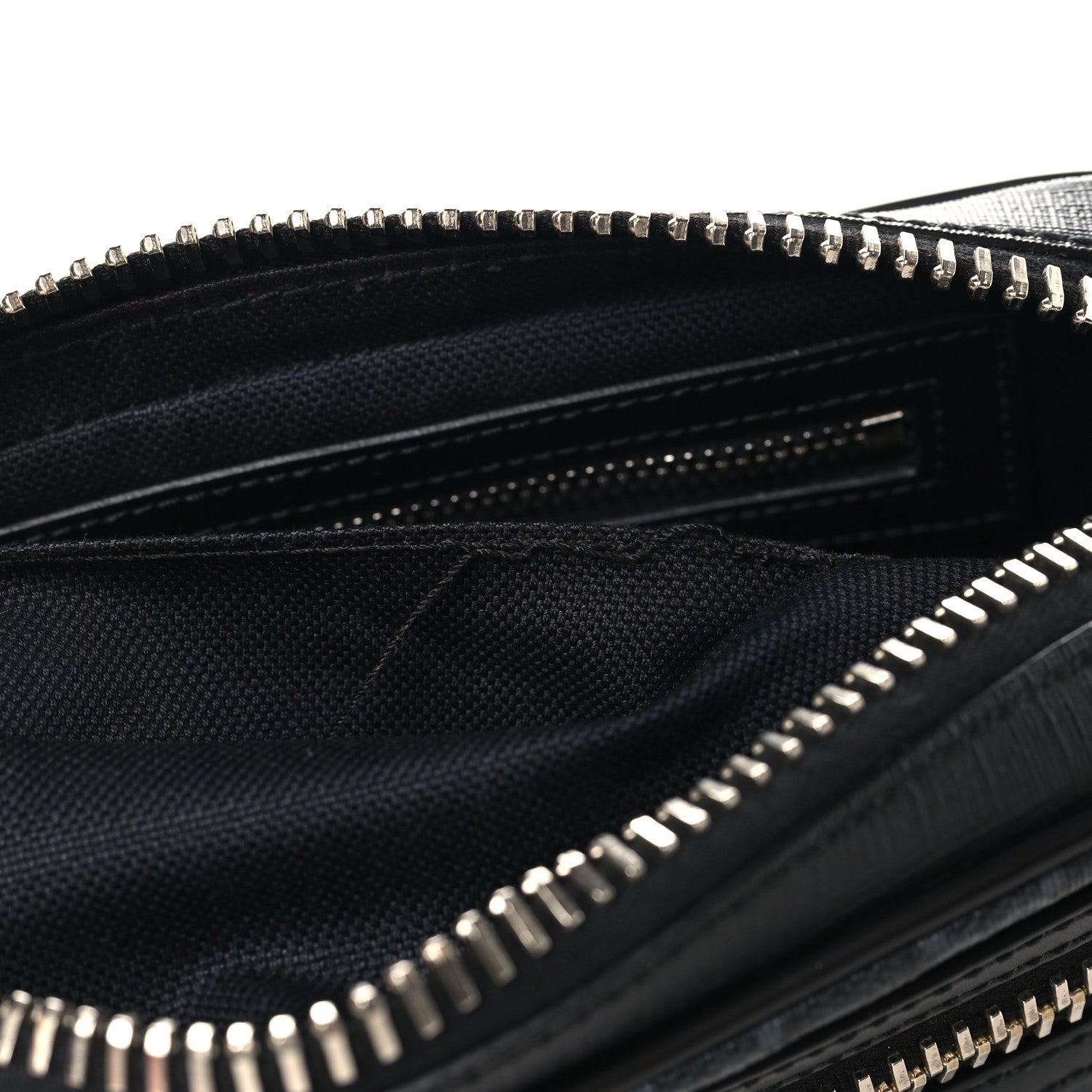 Soft GG Supreme Monogram Web Belt Bag Black Grey