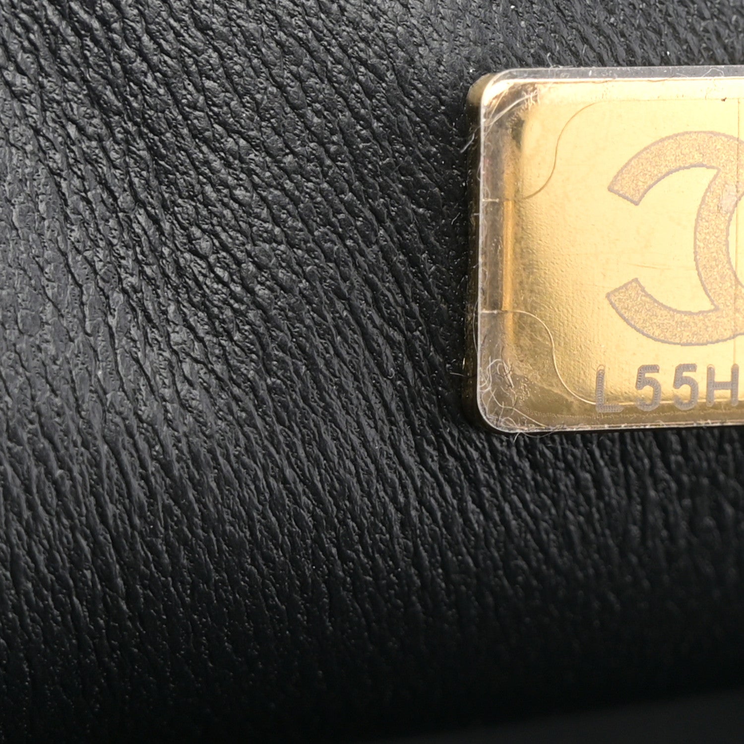 Lambskin Quilted Mini Rectangular Flap Black