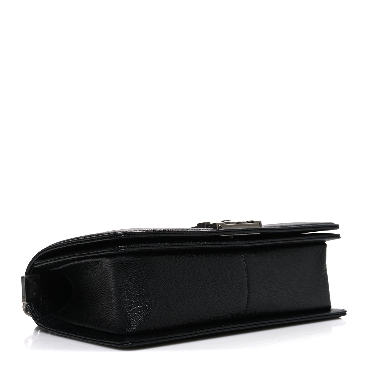Caviar Quilted Medium Boy Flap Black