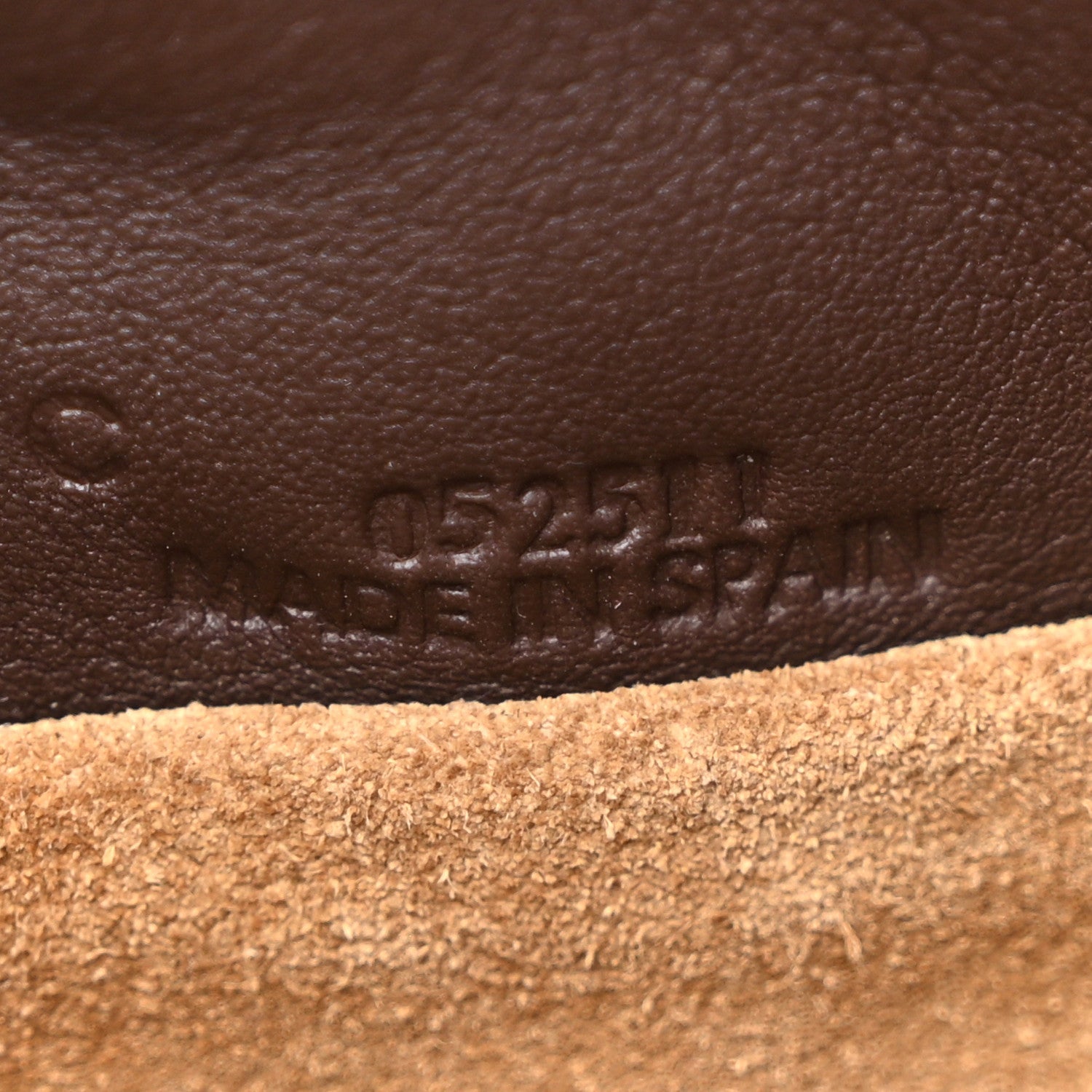 Calfskin Mini Flamenco Knot Clutch Chocolate