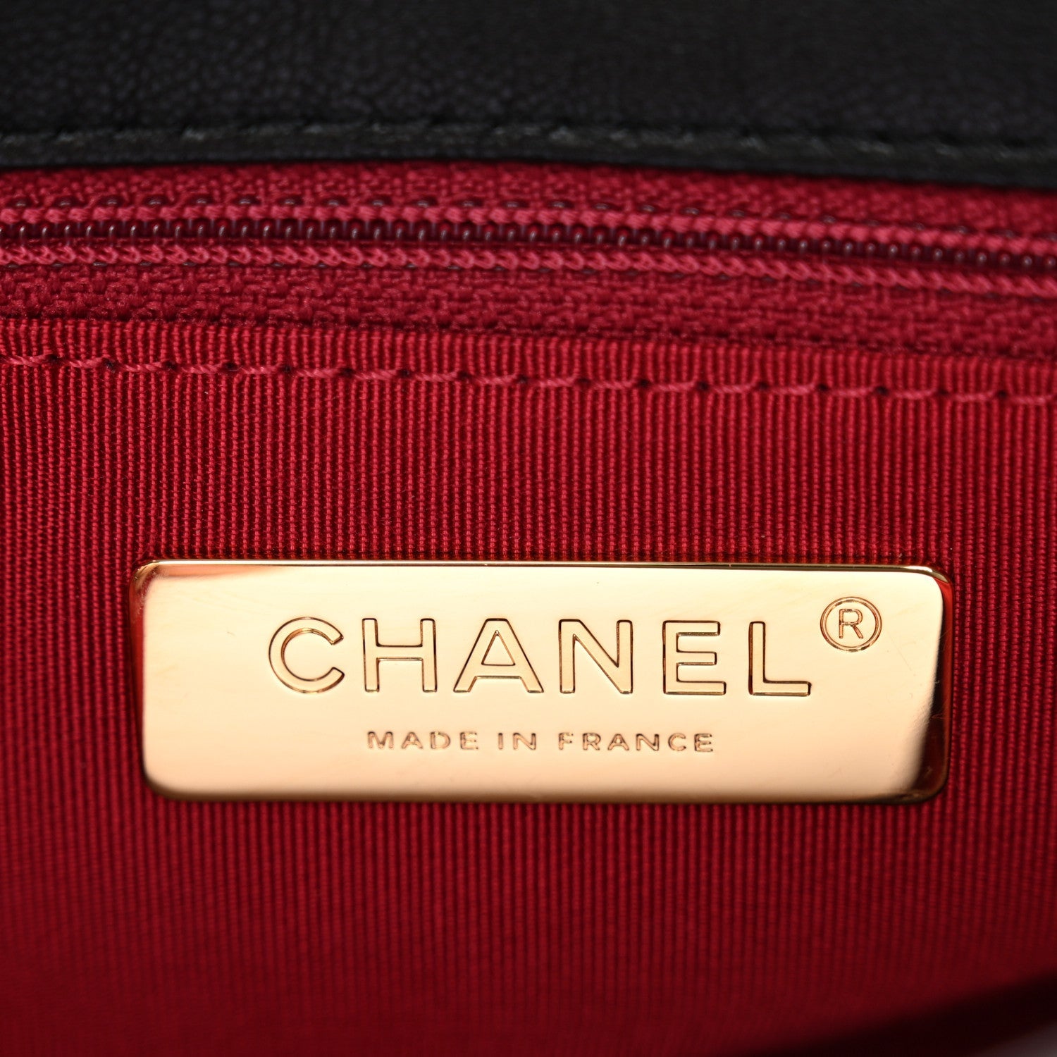 Goatskin Quilted Large Chanel 19 Flap Black