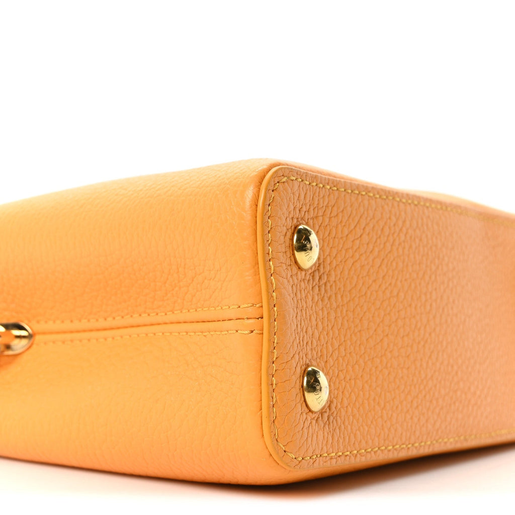 Taurillon Mini Capucines Sunbeam Yellow