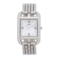 Stainless Steel Diamond Bezel Mother of Pearl 23mm Cape Cod Quartz Watch