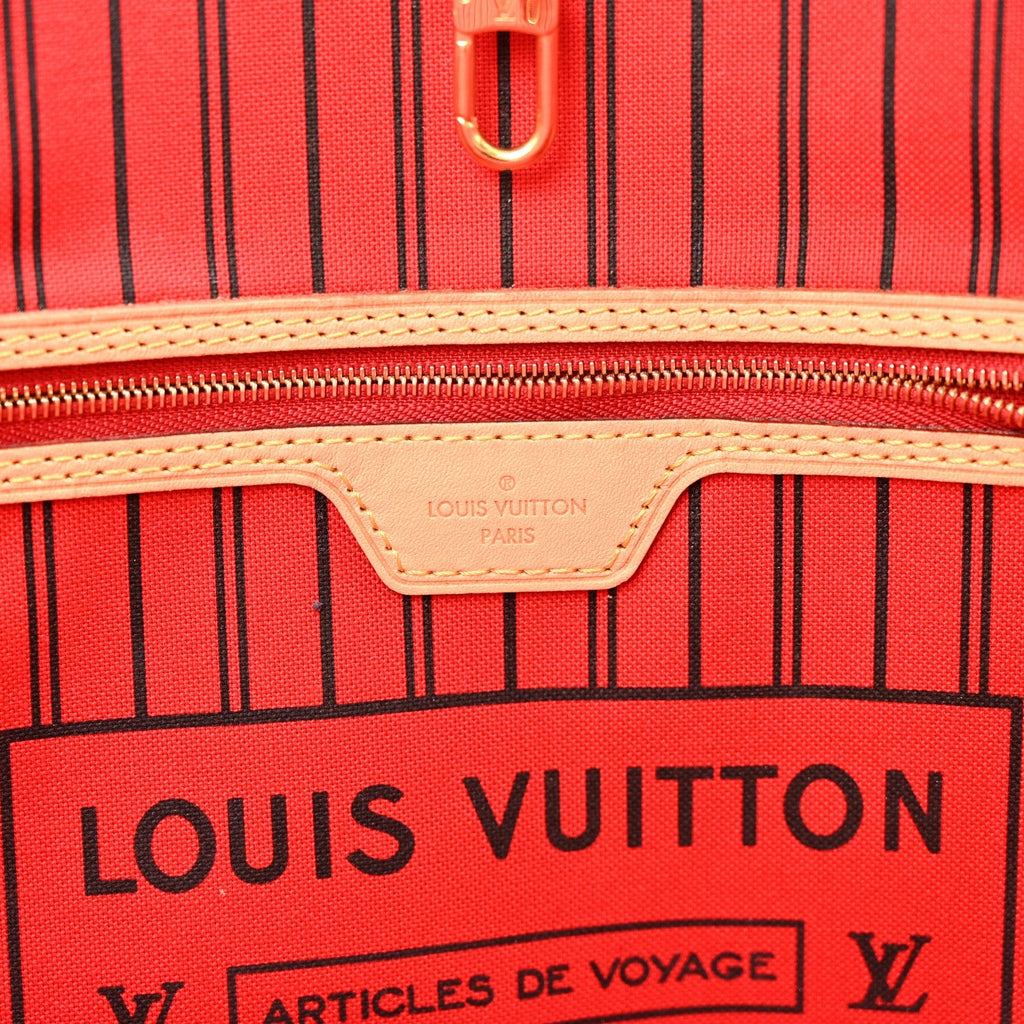 Monogram Neo Neverfull MM Cherry