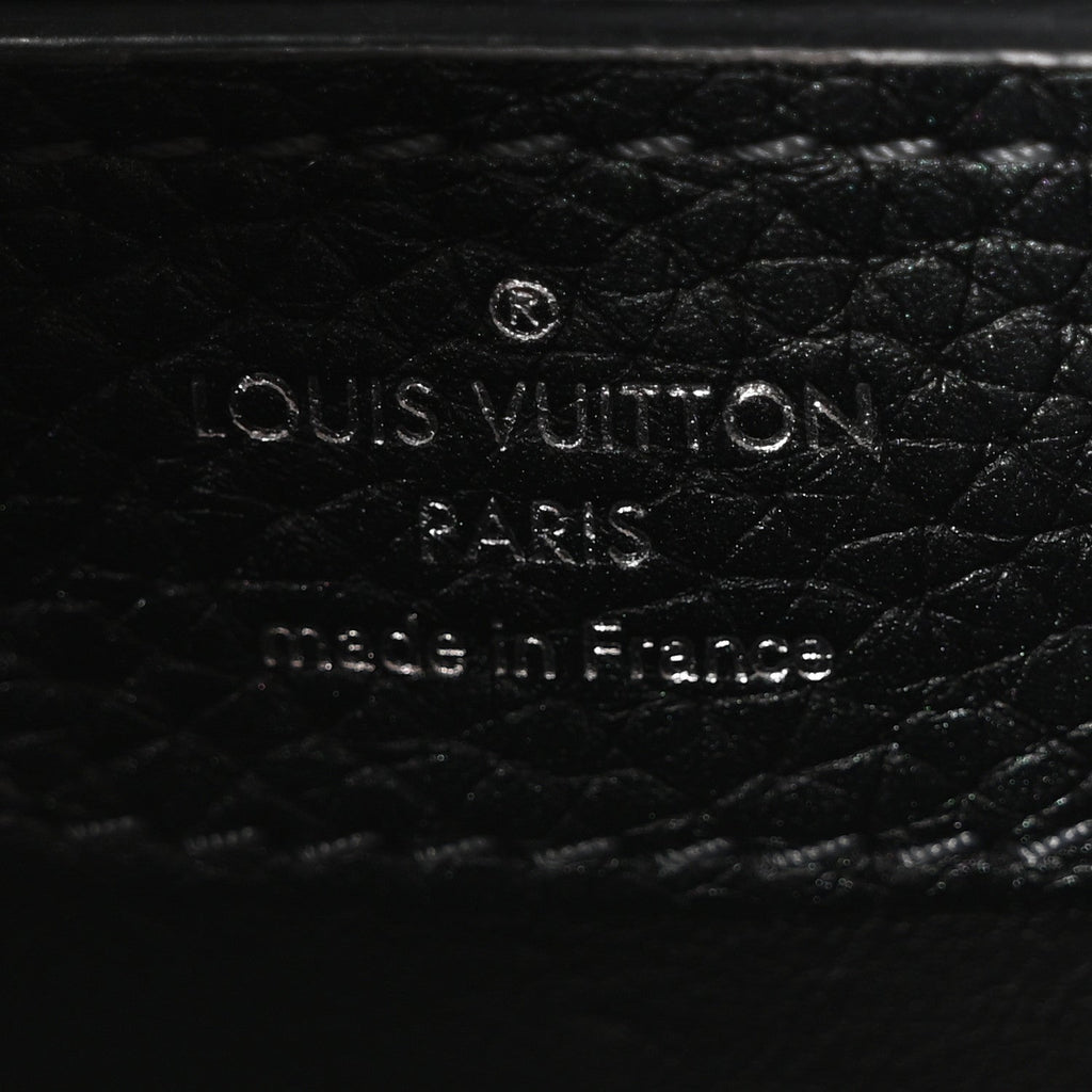 Taurillon Capucines BB Scarabeo Iridescent Black