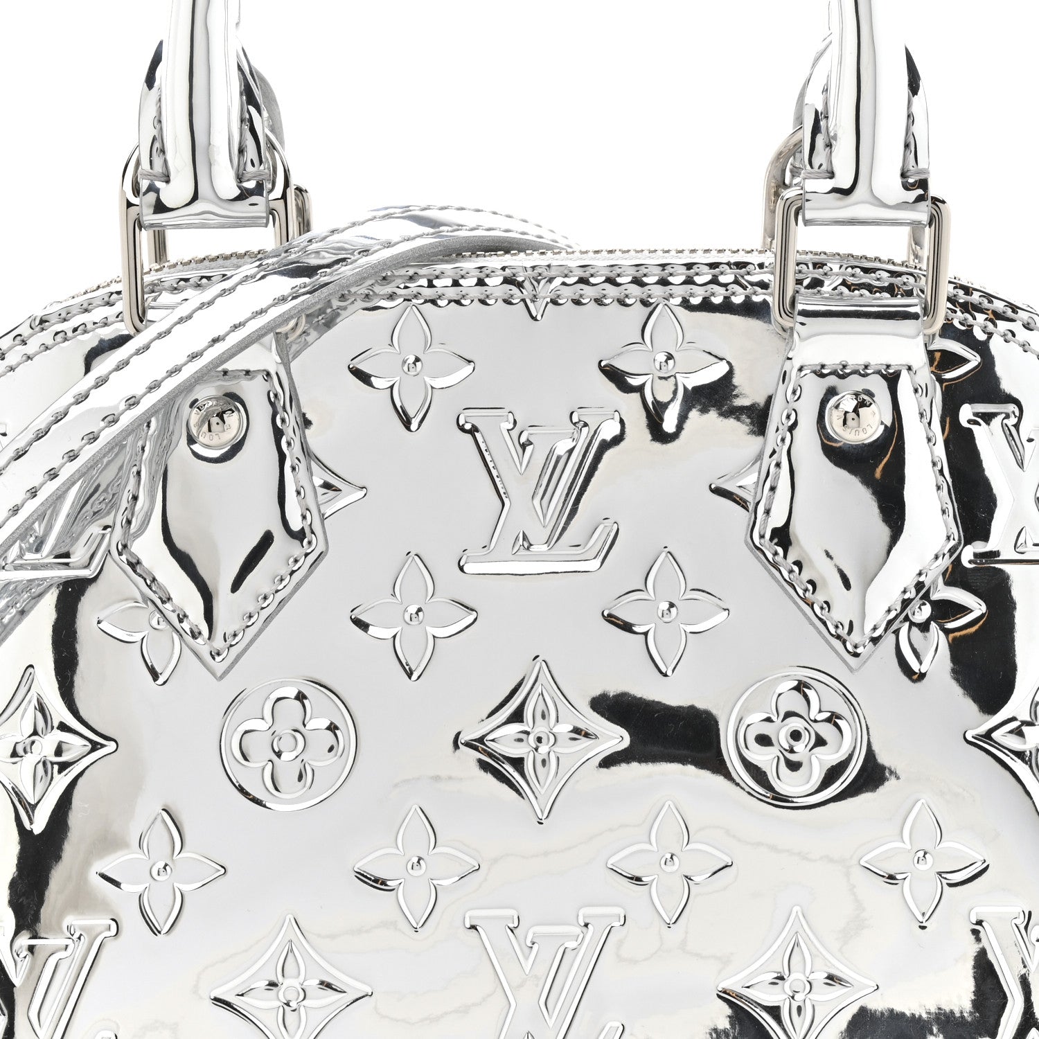 Monogram Miroir Alma BB Silver