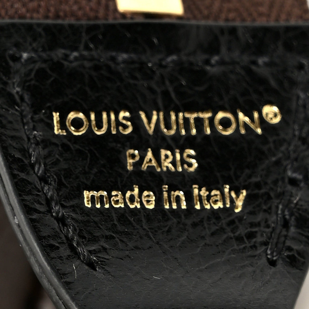 Monogram Sequins Pochette Accessories Black