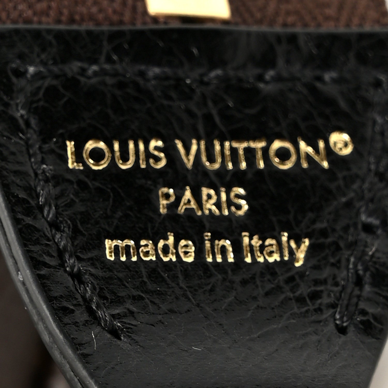 Monogram Sequins Pochette Accessories Black