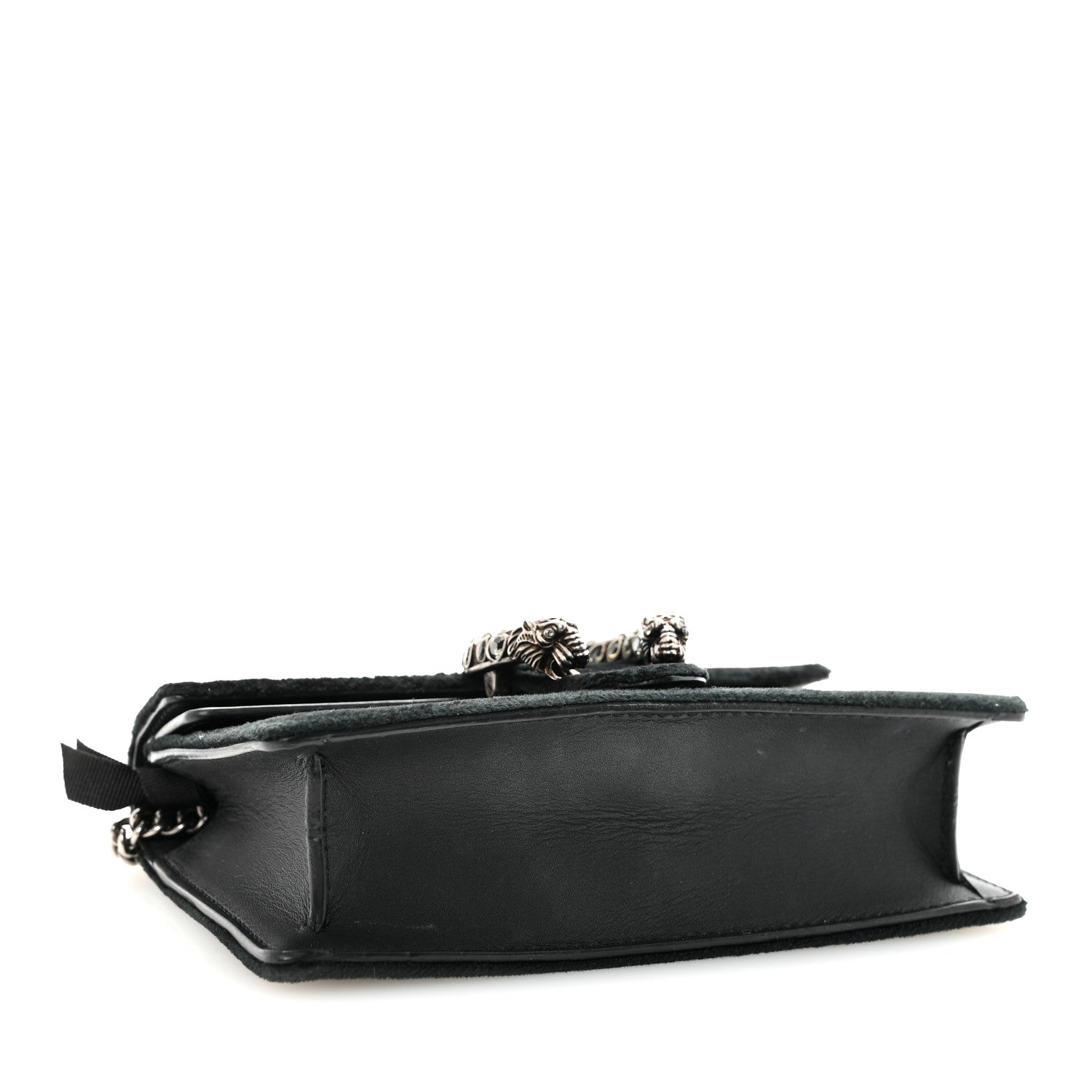 Velvet Super Mini Dionysus Shoulder Bag Black