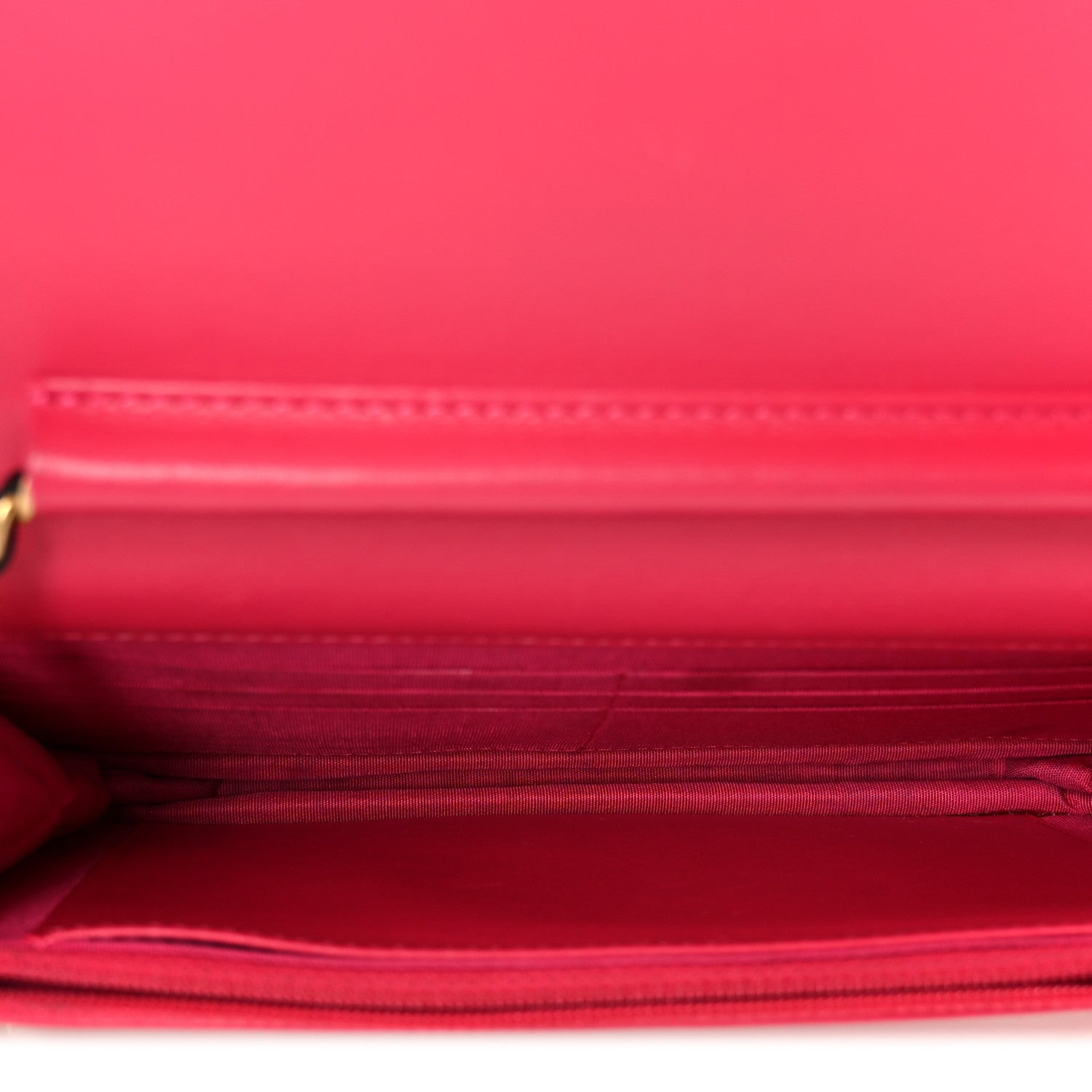 Tweed Calfskin Signe Wallet On Chain WOC Black Pink Orange