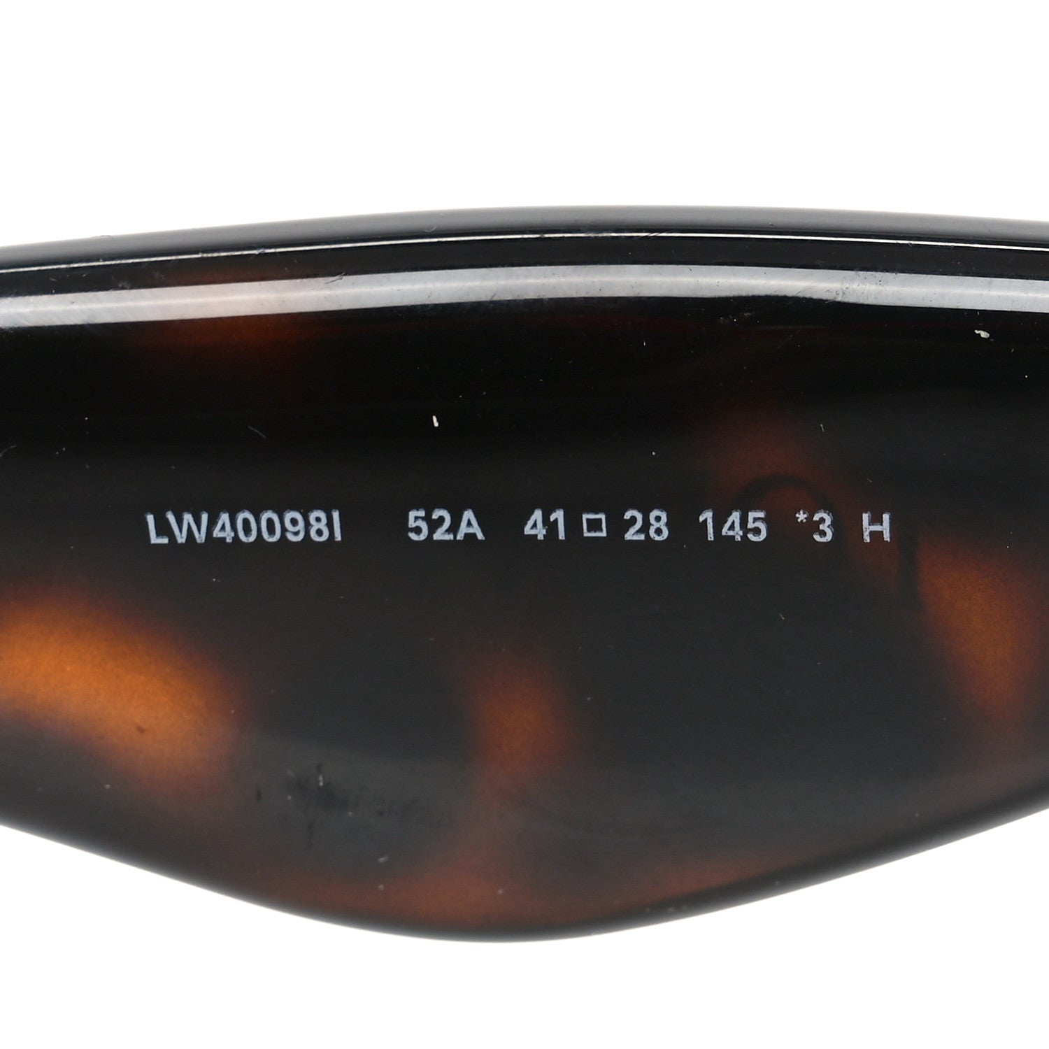 Acetate Inflated LW400981 Square Sunglasses Tortoise