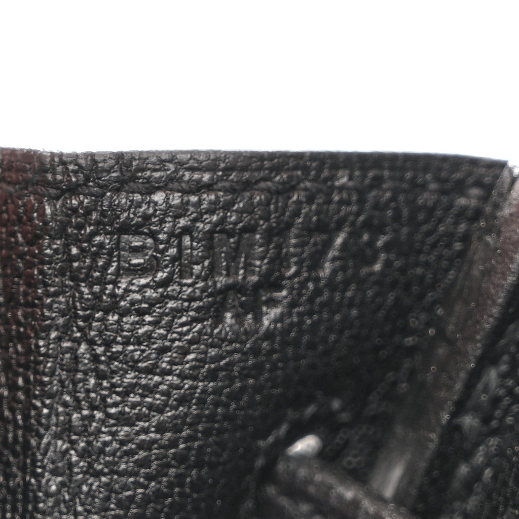 Togo Birkin 25 Black
