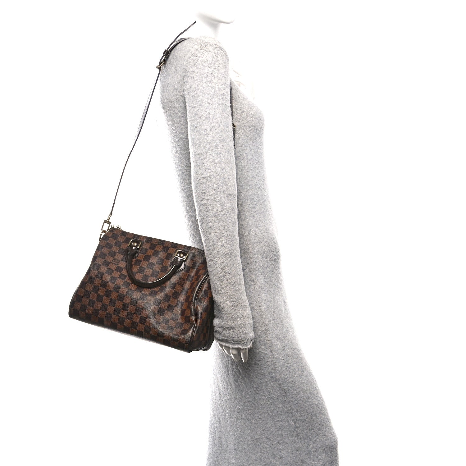 Damier Ebene Speedy Bandouliere 30