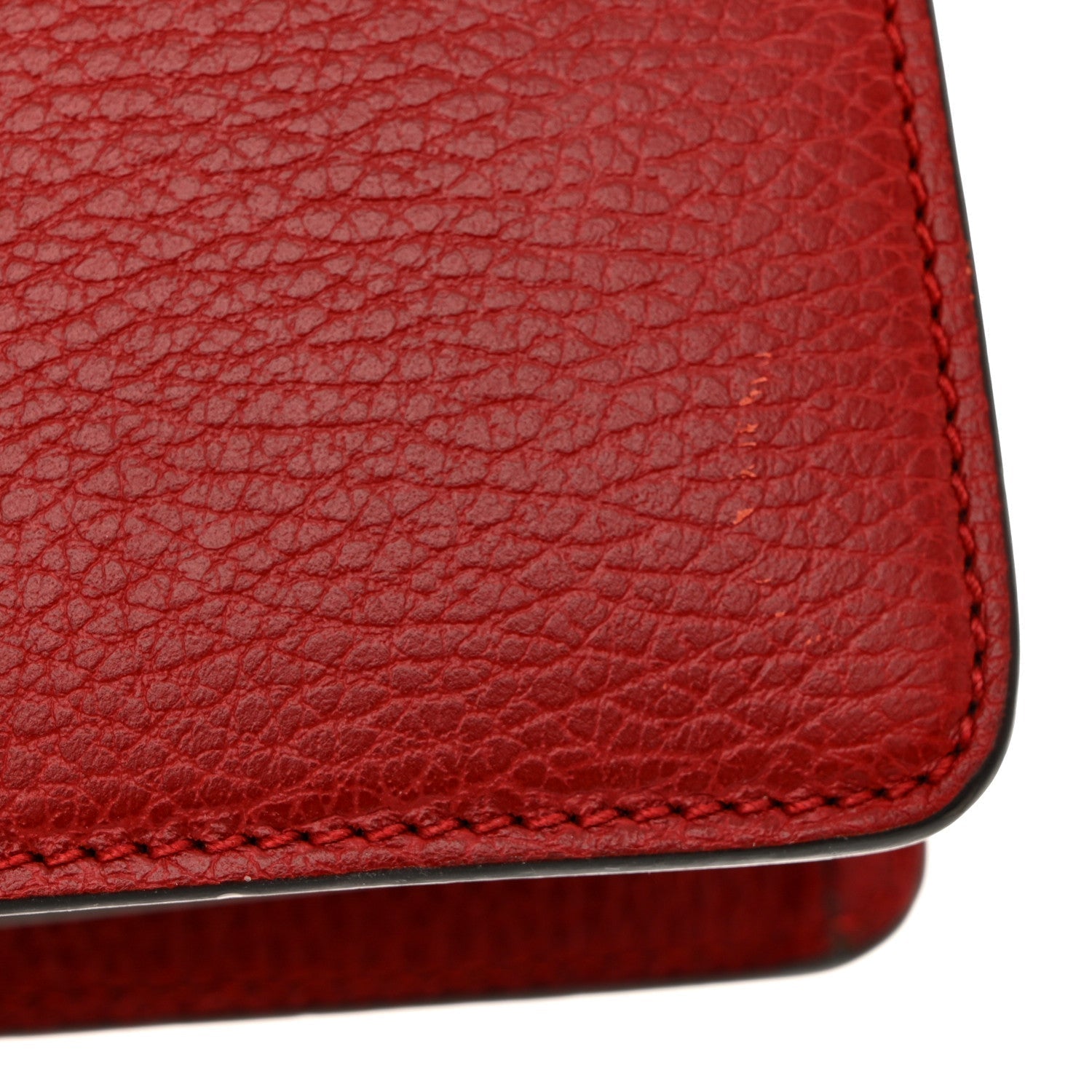 Dollar Calfskin Swarovski Crystal Small Dionysus Shoulder Bag Hibiscus Red