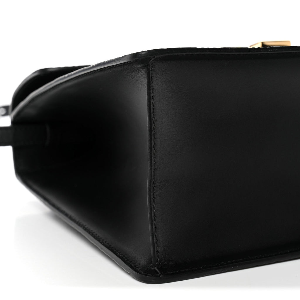 Guccissima Signature Medium Sylvie Top Handle Bag Black