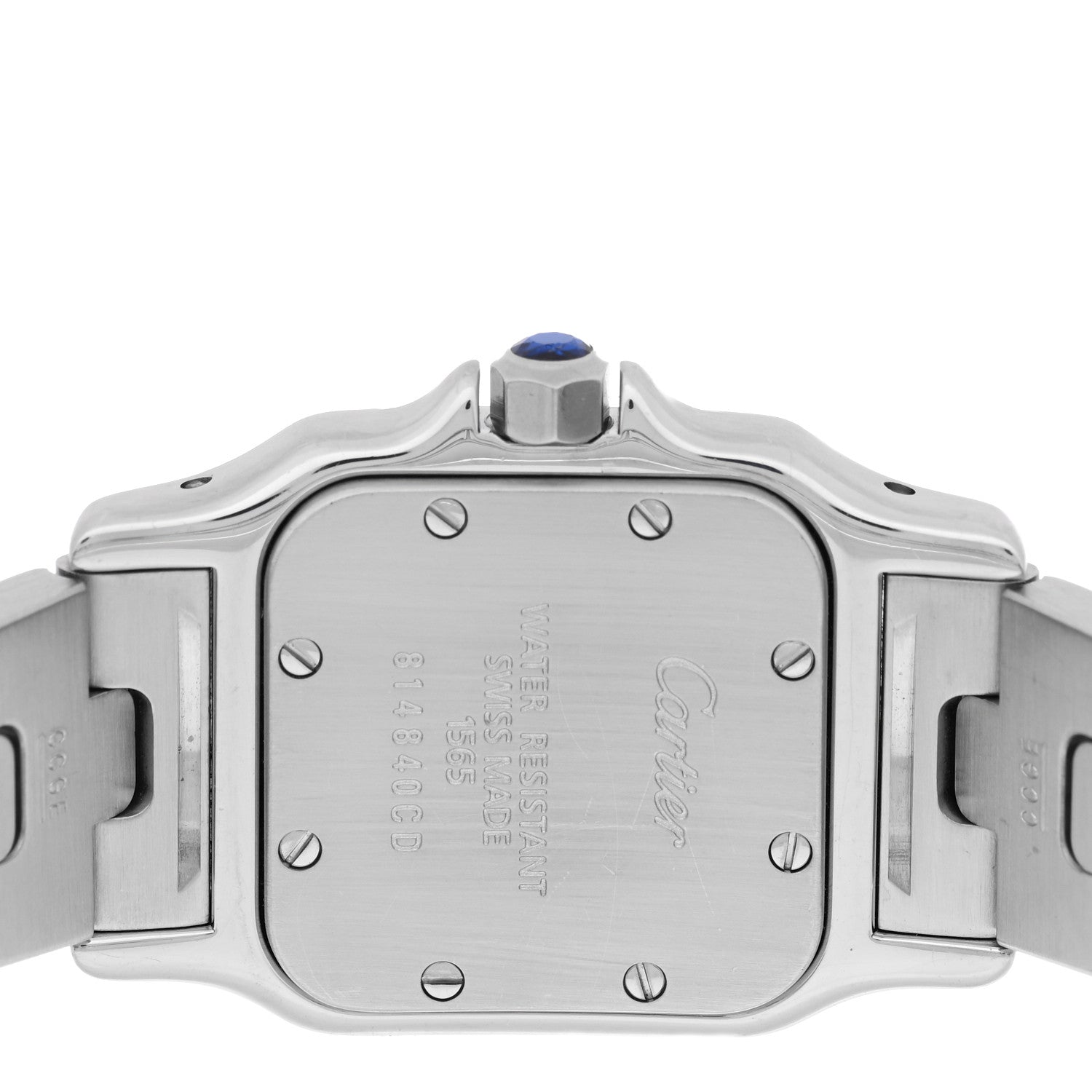 Stainless Steel 24mm Santos de Cartier Galbee Quartz Watch
