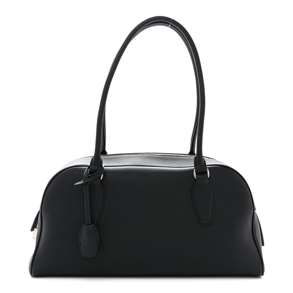 Grained Calfskin EW India Black