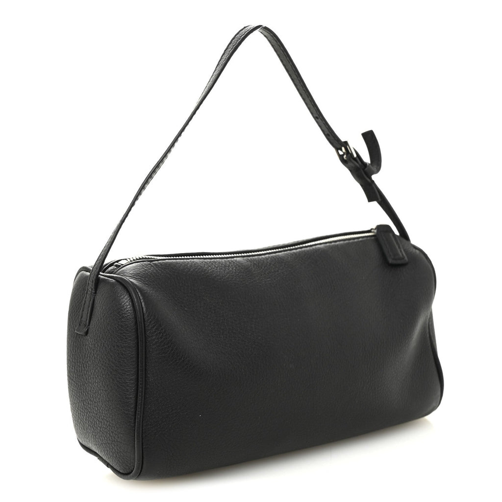 Grained Calfskin 90's Bag Black