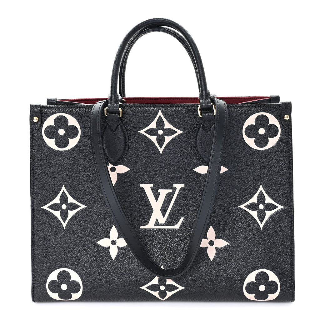 Empreinte Monogram Giant Onthego MM Black Beige