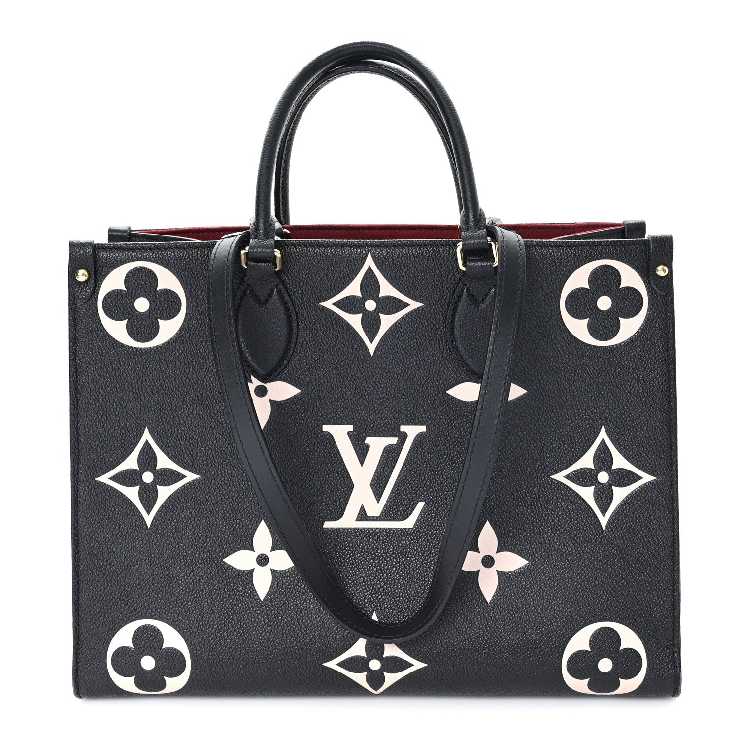 Empreinte Monogram Giant Onthego MM Black Beige