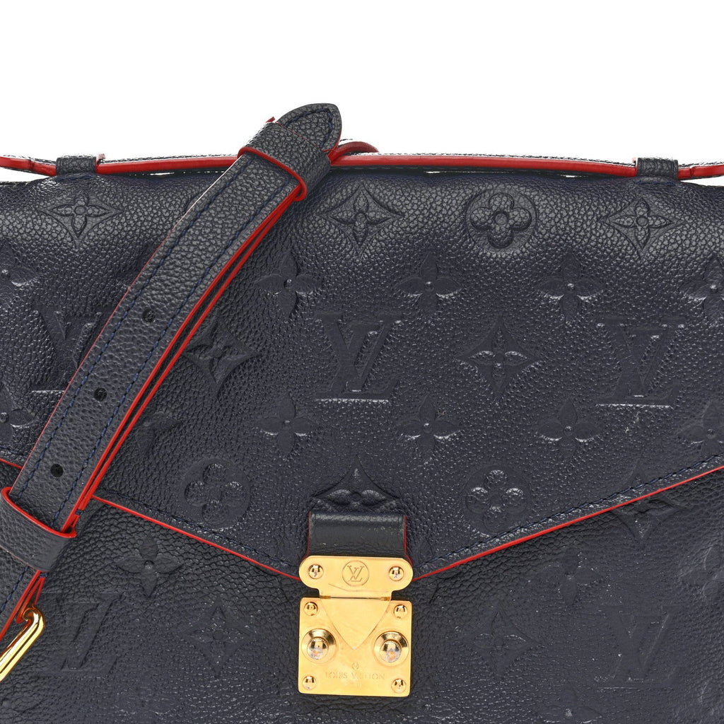 Empreinte Pochette Metis Marine Rouge