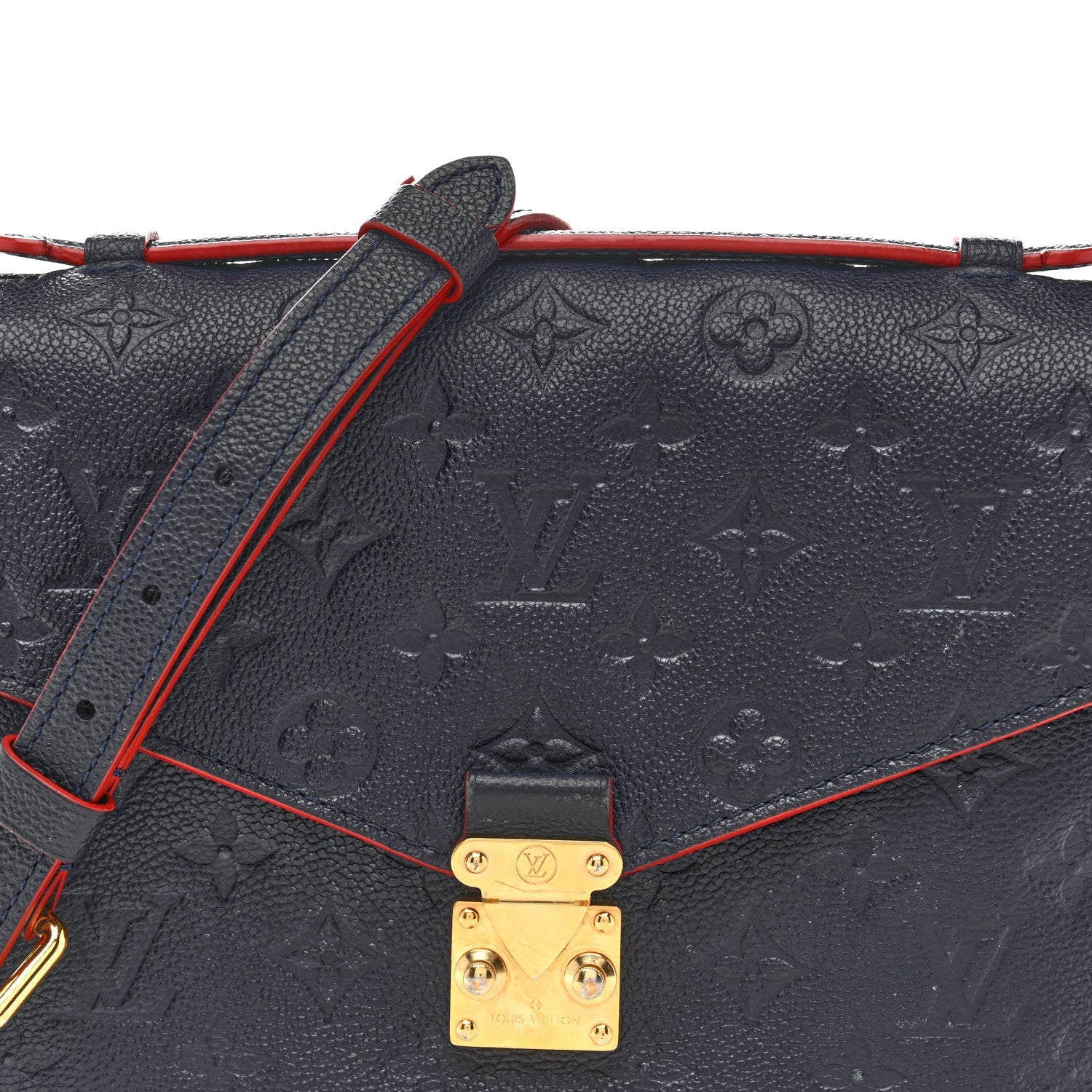 Empreinte Pochette Metis Marine Rouge
