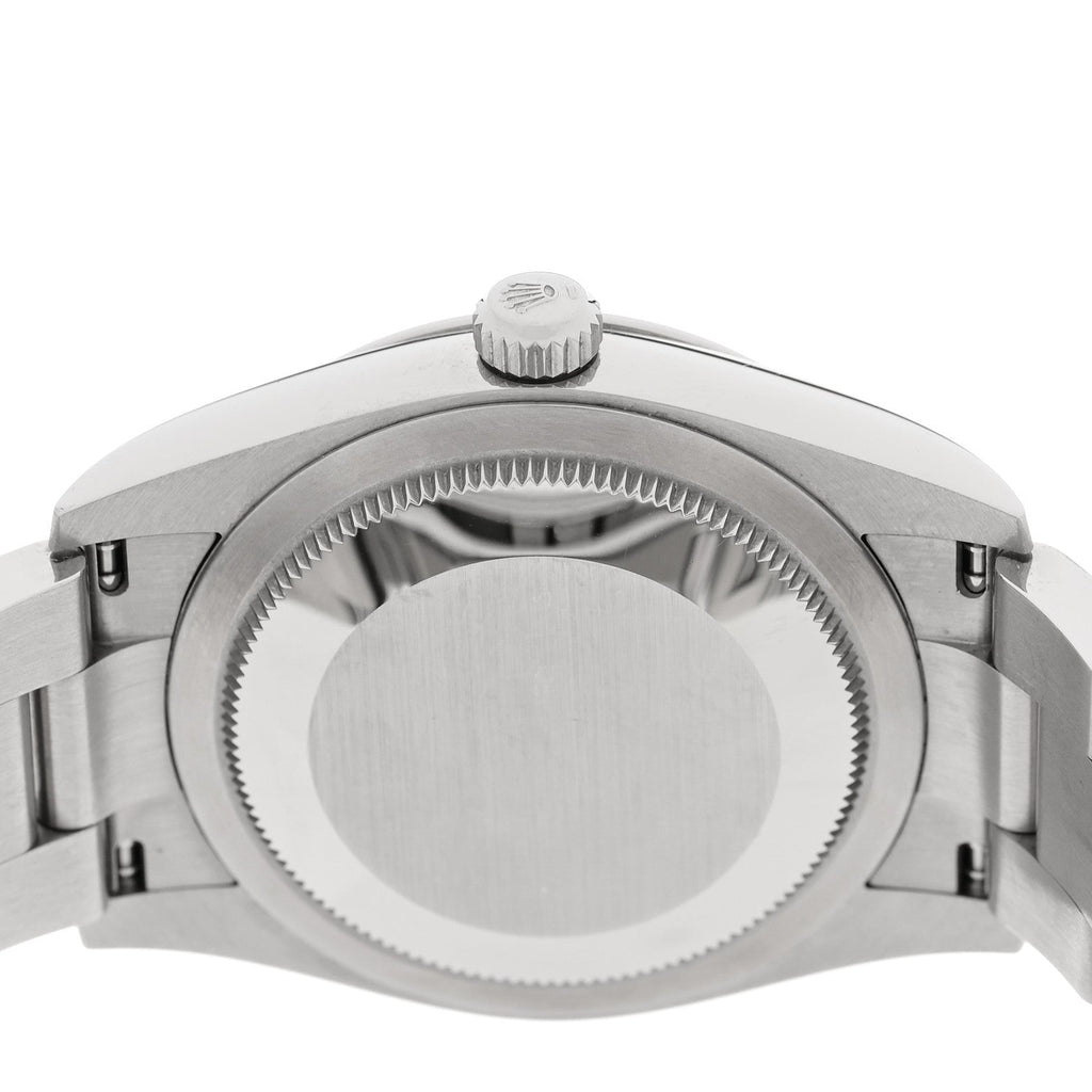 Stainless Steel 34mm Oyster Perpetual Watch Pink 124200