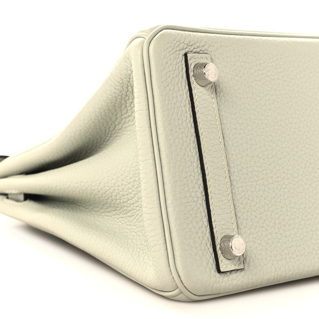 Togo Birkin 25 Gris Neve