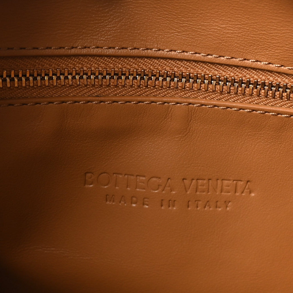 Nappa Intrecciato Small Jodie Caramel