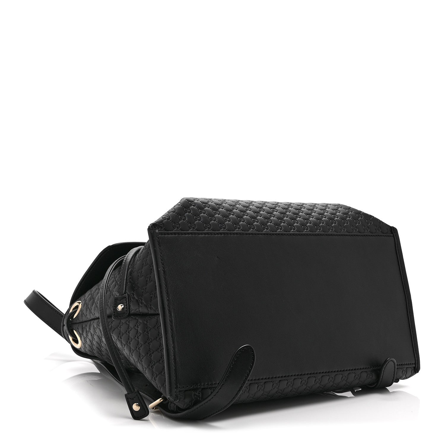 Microguccissima Drawstring Backpack Black