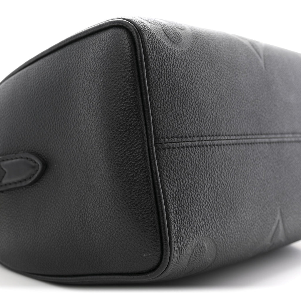 Empreinte Monogram Giant Speedy Bandouliere 25 Black