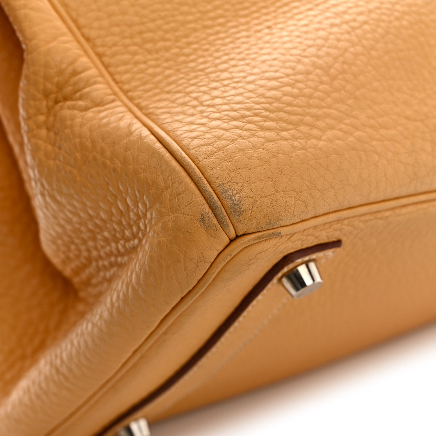 Taurillon Clemence HAC Birkin 32 Natural Sable