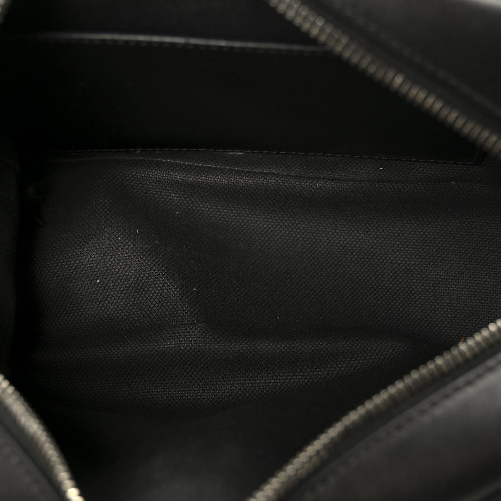 Calfskin Matelasse Monochrome Small GG Marmont Chain Shoulder Bag Black