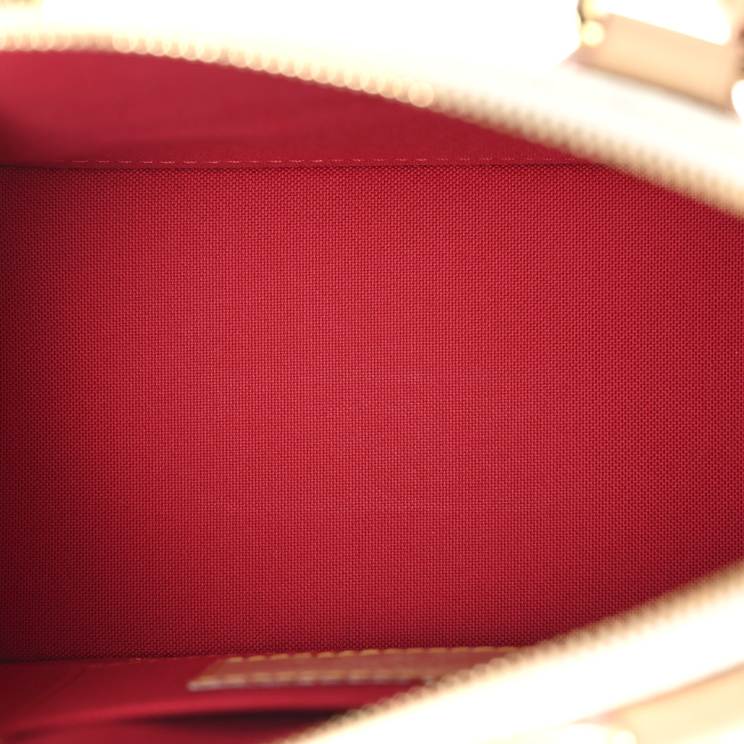 LV X TM Monogram Cerises Alma BB White