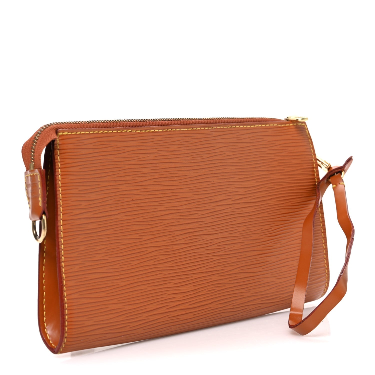 Epi Pochette Accessories 24 Kenyan Fawn