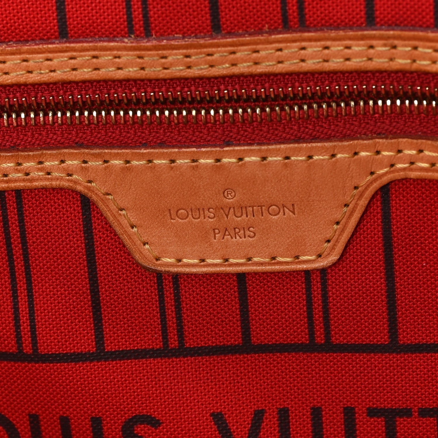 Monogram Neo Neverfull MM Cherry