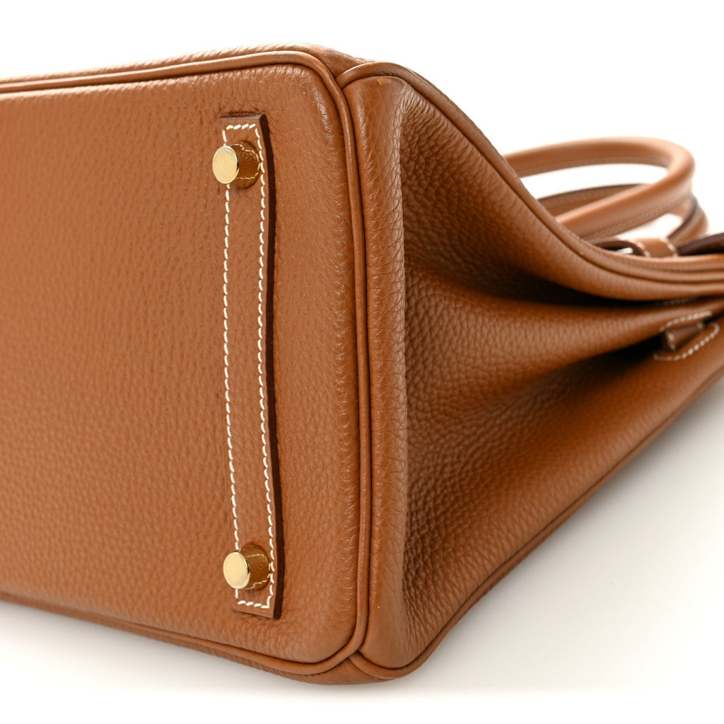 Togo Birkin 30 Gold
