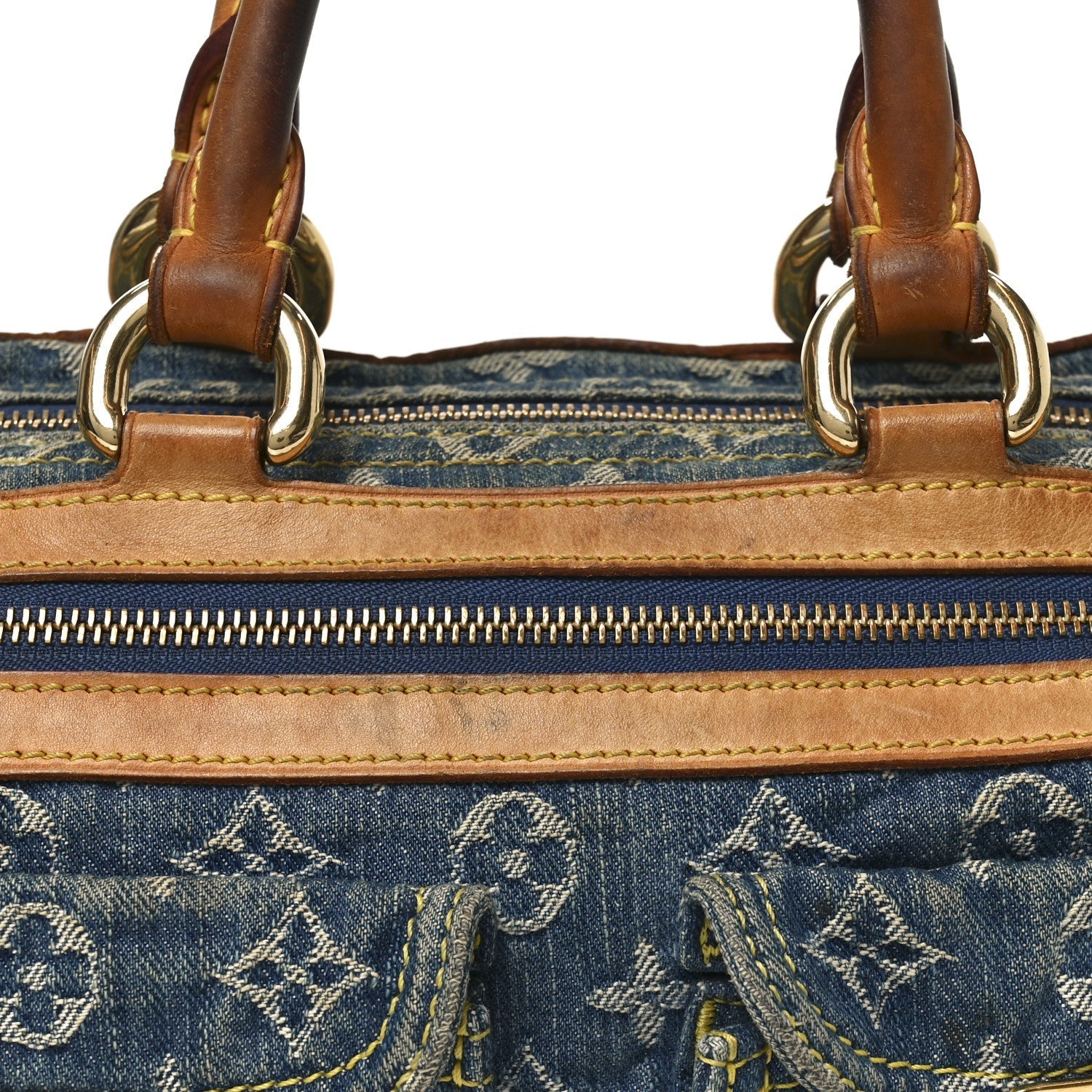 Monogram Denim Neo Speedy Blue