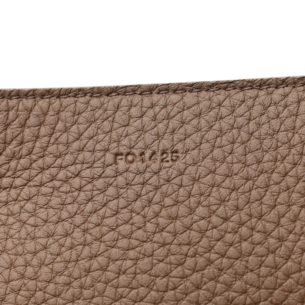 Grained Calfskin Soft Margaux 10 Bag Dark Olive