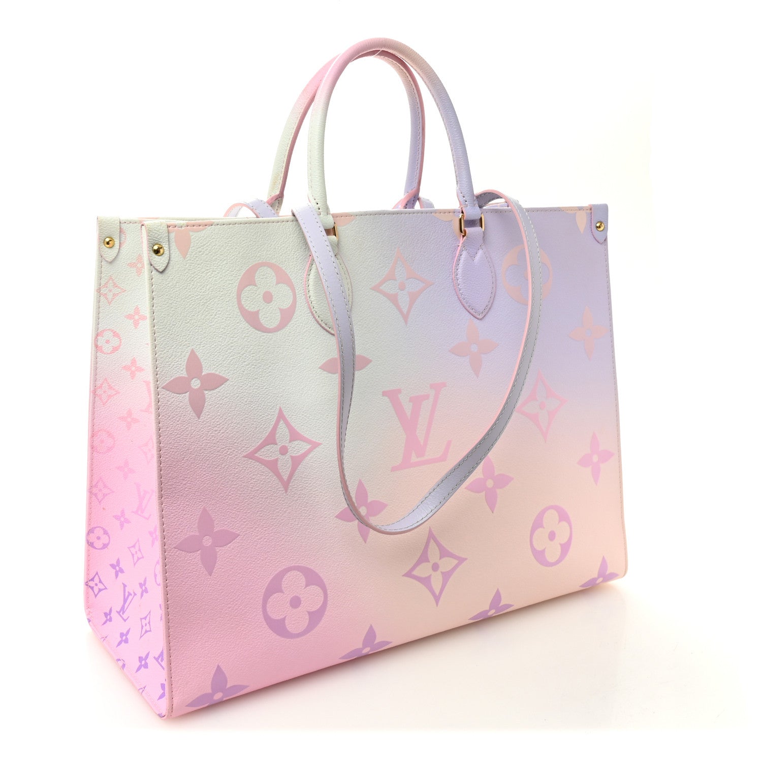Monogram Giant Spring In The City Onthego GM Sunrise Pastel