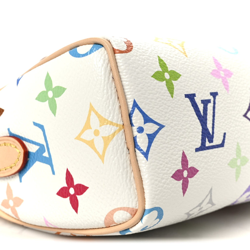LV X TM Monogram Multicolor Nano Speedy White