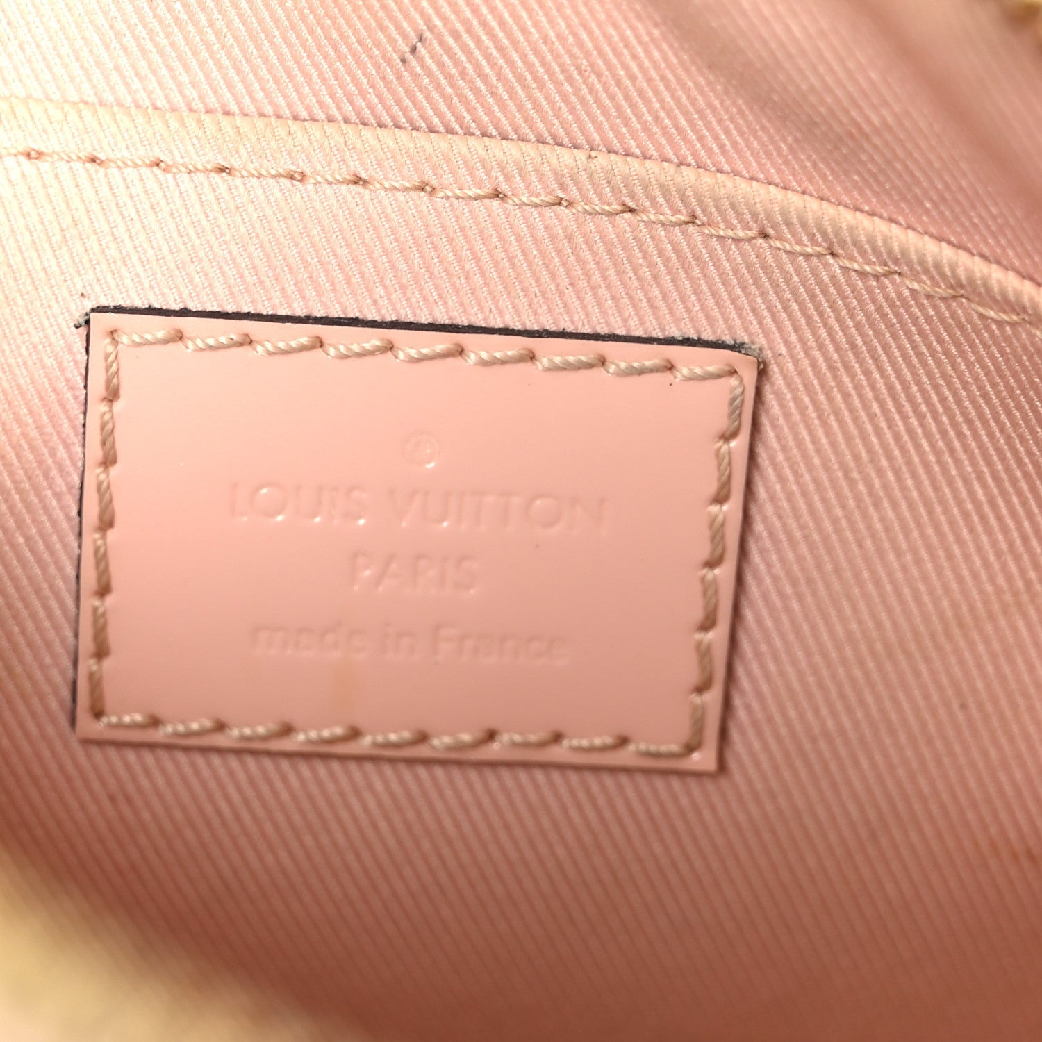 Vernis Monogram Alma Mini Rose Ballerine