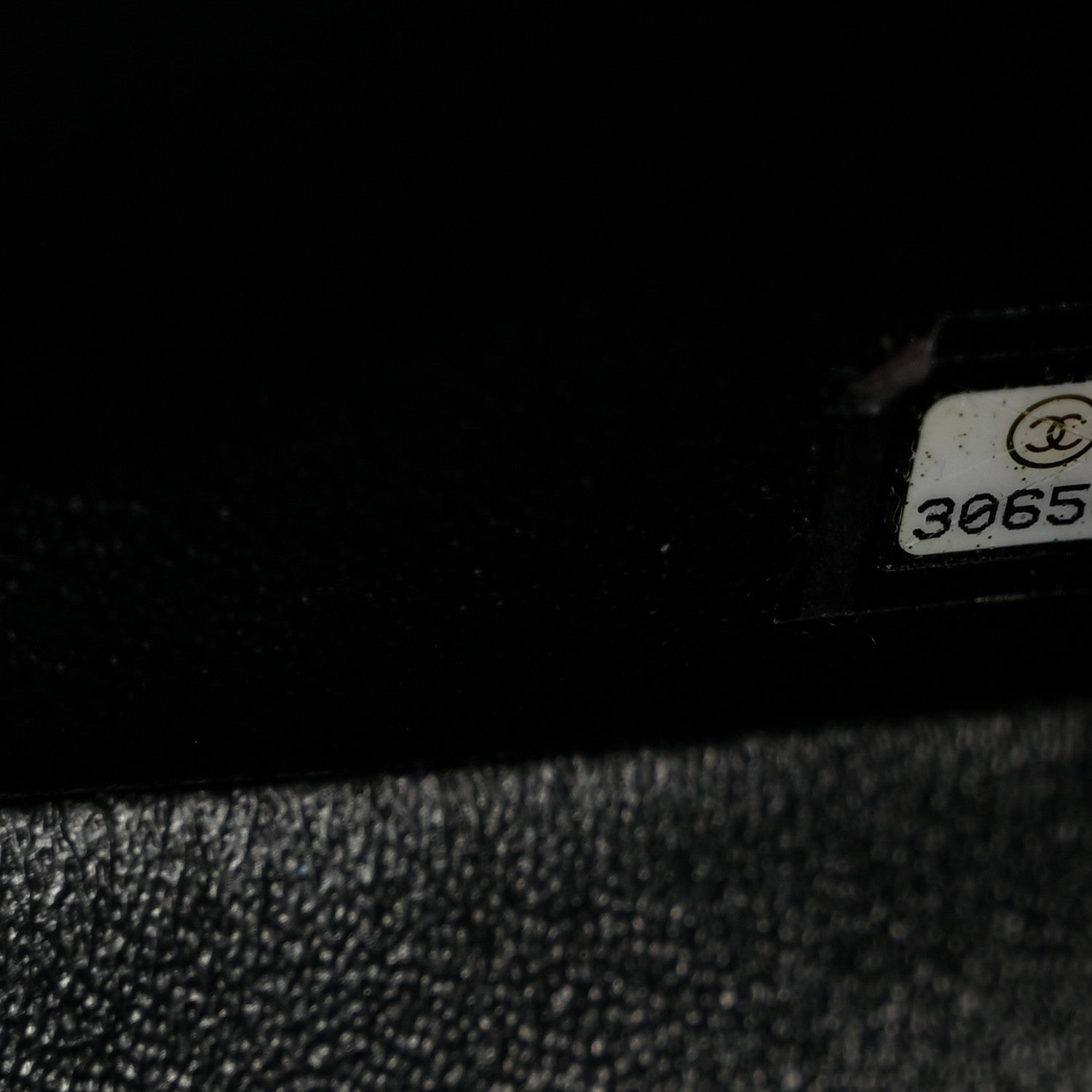Lambskin Quilted Mini Square Flap Black
