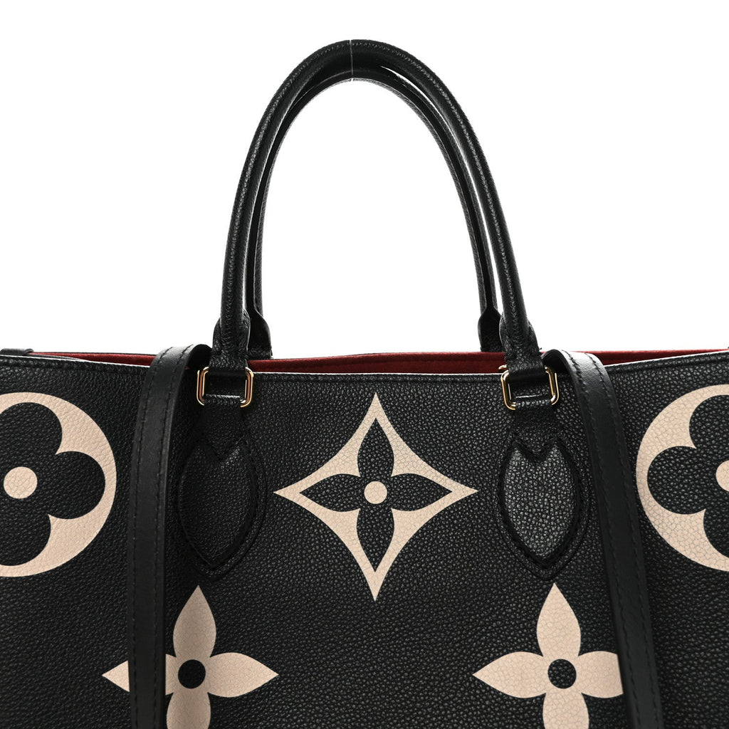 Empreinte Monogram Giant Onthego GM Black Beige