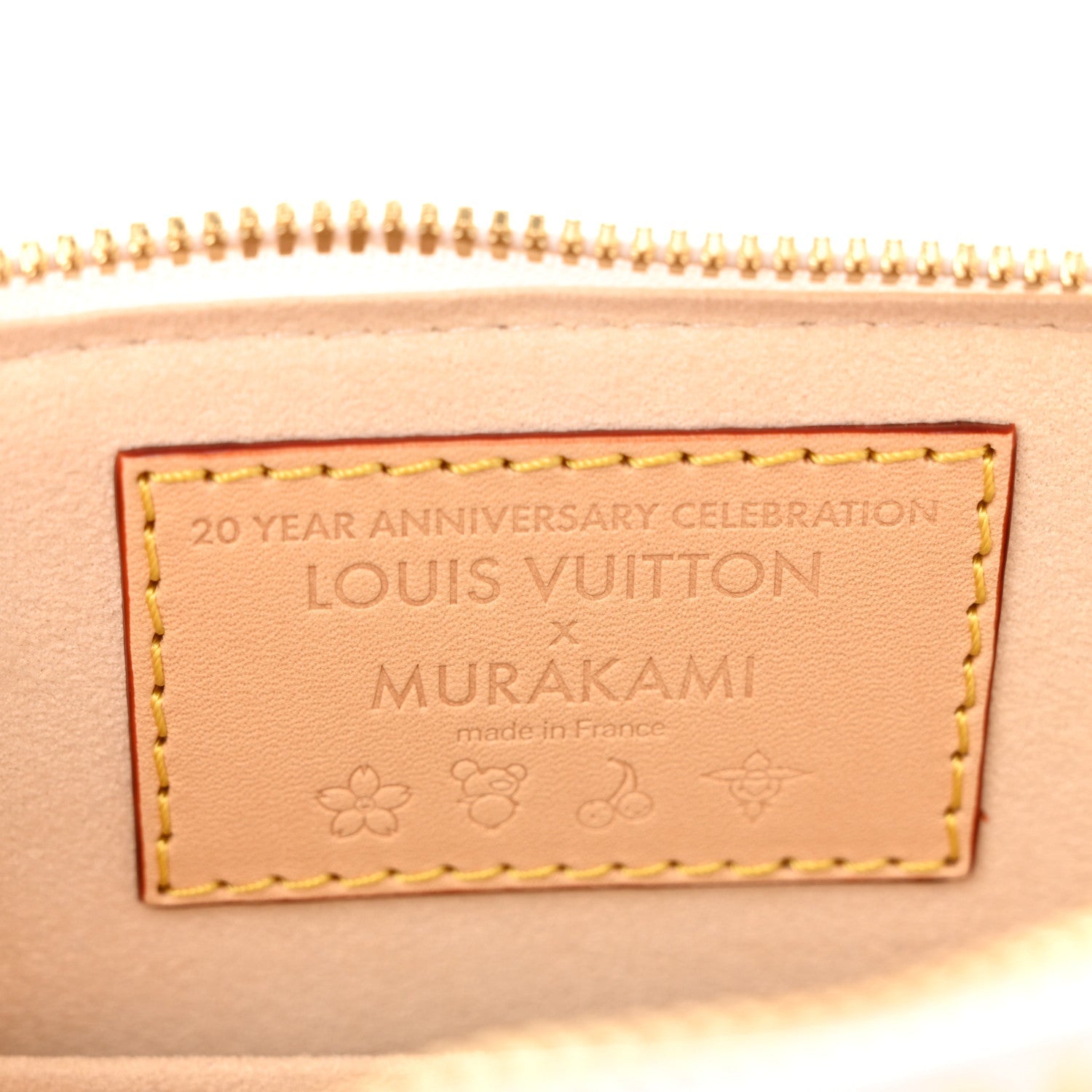 LV x TM Monogram Multicolor Alma BB White