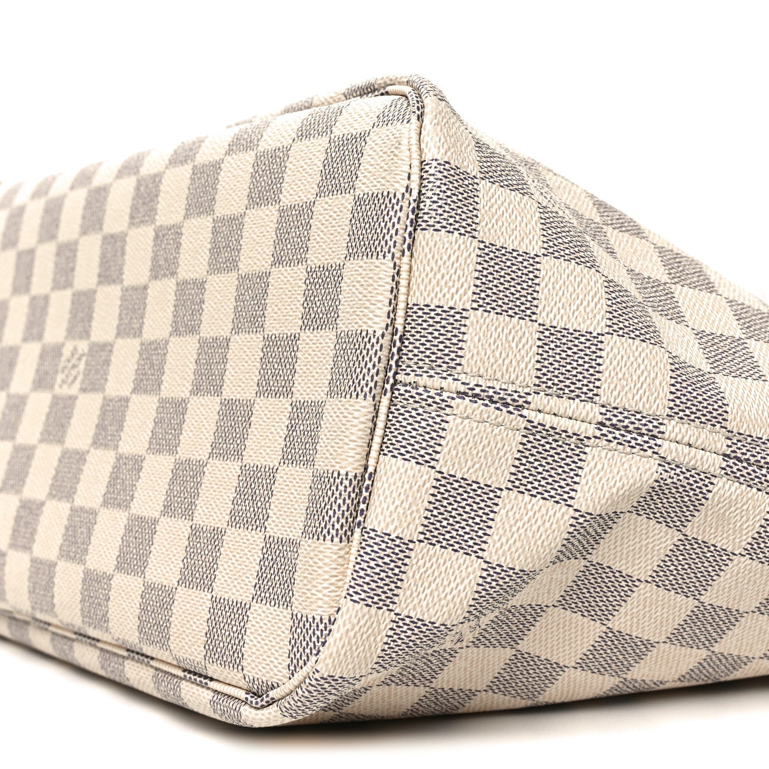 Damier Azur Neo Neverfull MM Rose Ballerine