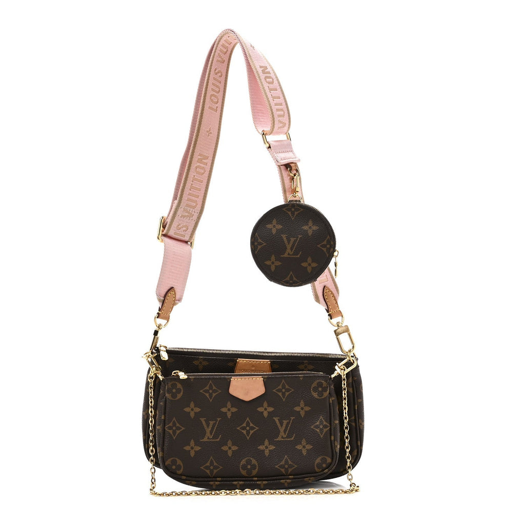 Monogram Multi Pochette Accessories Rose Clair
