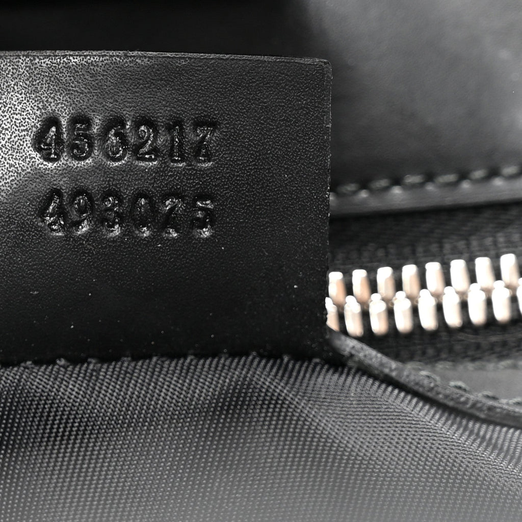 Soft GG Supreme Monogram Web Vertical Tote Black
