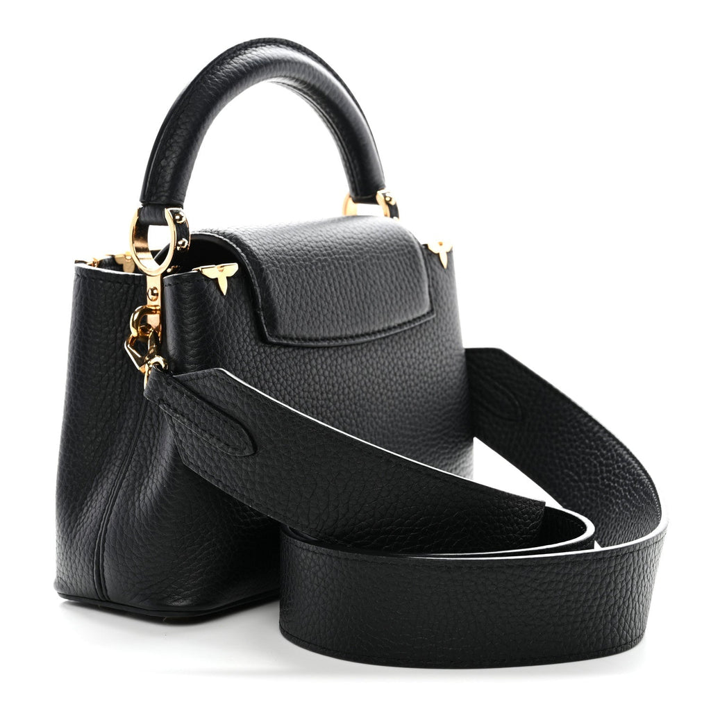 Taurillon Embellished Flower Crown Capucines Mini Black